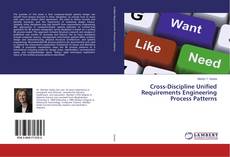 Buchcover von Cross-Discipline Unified Requirements Engineering Process Patterns