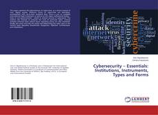 Buchcover von Cybersecurity – Essentials: Institutions, Instruments, Types and Forms