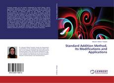 Copertina di Standard Addition Method, Its Modifications and Applications