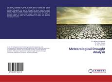 Copertina di Meteorological Drought Analysis