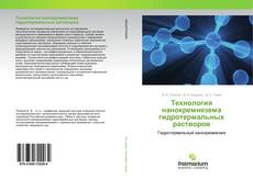 Технология нанокремнезема гидротермальных растворов kitap kapağı