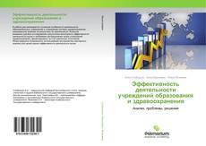 Buchcover von Эффективность деятельности учреждений образования и здравоохранения