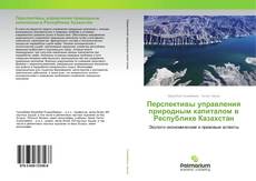 Обложка Перспективы управления природным капиталом в Республике Казахстан