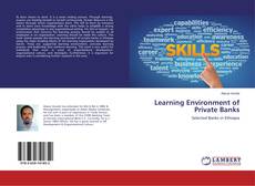 Buchcover von Learning Environment of Private Banks
