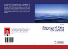 Borítókép a  Development of driving schedules for evaluating GHG emissions - hoz