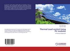 Buchcover von Thermal Load control Using PV modules