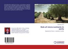 Buchcover von Role of micro-nutrients In aonla
