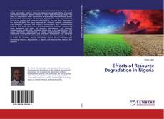 Copertina di Effects of Resource Degradation in Nigeria