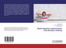 Buchcover von Multi objective optimization and decision making