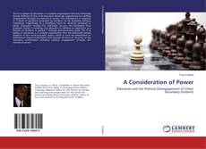 Copertina di A Consideration of Power