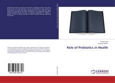 Buchcover von Role of Prebiotics in Health