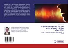 Buchcover von Efficient methods for the CELP speech coding algorithm