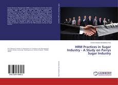 Buchcover von HRM Practices in Sugar Industry - A Study on Parrys Sugar Industry