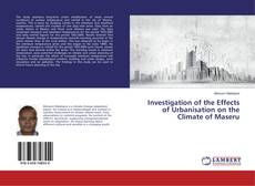 Copertina di Investigation of the Effects of Urbanisation on the Climate of Maseru