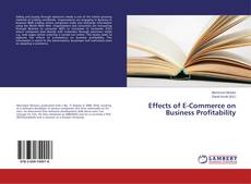 Buchcover von Effects of E-Commerce on Business Profitability