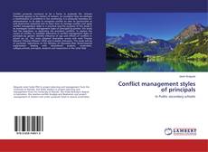 Copertina di Conflict management styles of principals