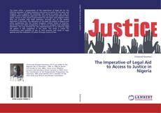 Buchcover von The Imperative of Legal Aid to Access to Justice in Nigeria