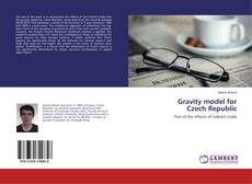 Buchcover von Gravity model for Czech Republic