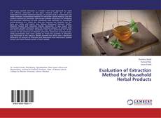 Buchcover von Evaluation of Extraction Method for Household Herbal Products