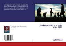 Buchcover von Workers condition in India after 1991