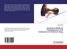 Buchcover von Analytical Method Development and Validation of Antiviral drug