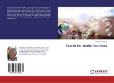 Copertina di Search for sterile neutrinos