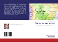 Copertina di The stories never printed
