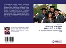 Copertina di Financing of Higher Education in Punjab