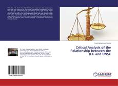 Buchcover von Critical Analysis of the Relationship between the ICC and UNSC