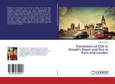 Buchcover von Translation of CSIs in Orwell’s Down and Out in Paris and London