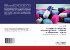 Buchcover von Validation & Stability Indicating RP-HPLC Method for Meloxicam Capsule