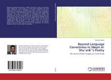 Buchcover von Beyond Language Correctness in Sāqat al-Shuʿarāʾ’s Poetry