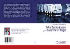 Buchcover von Public Administration: special contemporary problems and challenges