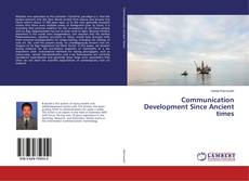 Buchcover von Communication Development Since Ancient times