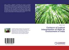Buchcover von Contours of Judicial Interpretation of Right to Environment in India