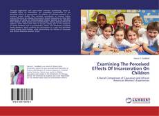 Buchcover von Examining The Perceived Effects Of Incarceration On Children