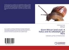 Buchcover von Giant African land snail, A fulica and its cellulolytic gut flora