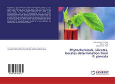 Buchcover von Phytochemicals, silicates, borates determination from P. pinnata