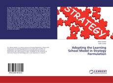 Buchcover von Adopting the Learning School Model in Strategy Formulation