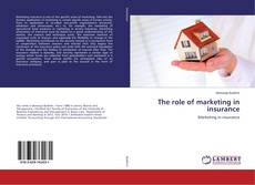 Buchcover von The role of marketing in insurance