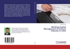 Buchcover von Working Capital Management of Cement Industry in India