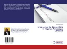Buchcover von Inter-sentential Connections in Nigerian Newspaper Editorials