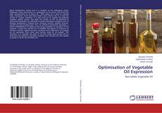 Copertina di Optimisation of Vegetable Oil Expression