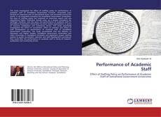 Обложка Performance of Academic Staff