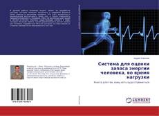Buchcover von Система для оценки запаса энергии человека, во время нагрузки