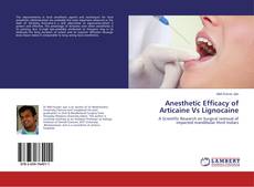 Buchcover von Anesthetic Efficacy of Articaine Vs Lignocaine