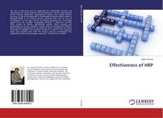 Buchcover von Effectiveness of HRP