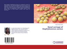 Buchcover von Nasal carriage of Staphylococcus aureus