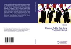Buchcover von Modern Public Relations Practice in Kenya