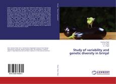 Buchcover von Study of variability and genetic diversity in brinjal